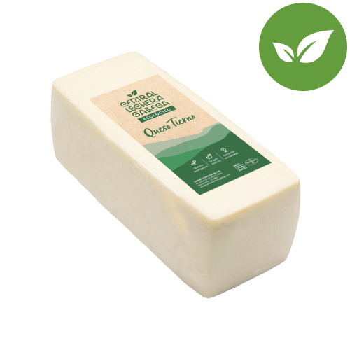 Queso Eco etiqueta blanco