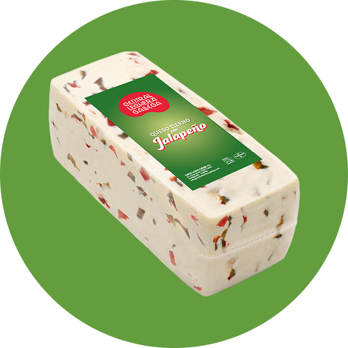 Queso Industrial Jalapeño